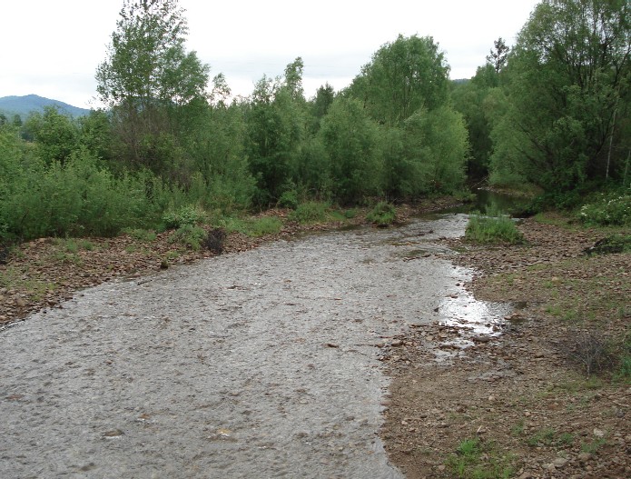 Balšaja rečka, úpatí Malkhanu, Rusko