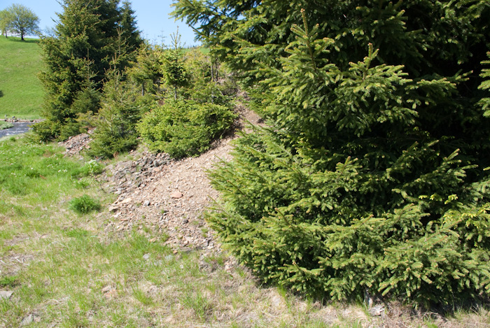 Háje, Krušné hory, důl Heilige Dreifaltigkeit, Česká republika