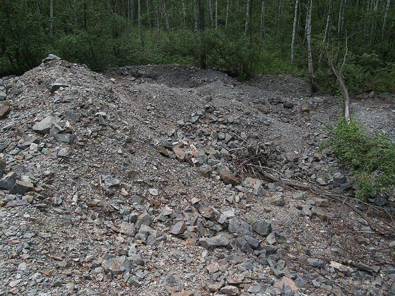 Jáchymov, halda dolu Svornost, Česká republika