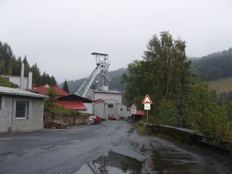 Jáchymov, jáma Svornost, Česká republika