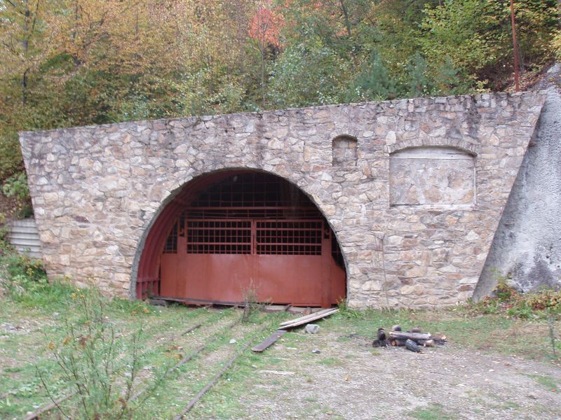 Kašperské hory, štola Naděje, Česká republika