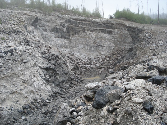 Pegmatit "Sousedka", Rusko