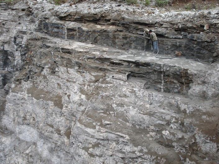 Pegmatit "Sousedka", Rusko