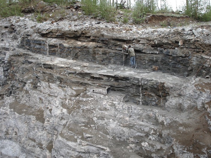 Pegmatit "Sousedka", Rusko