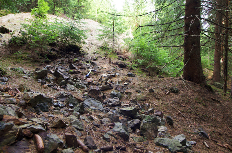 Zlatý Kopec, štola Johannes, Česká republika