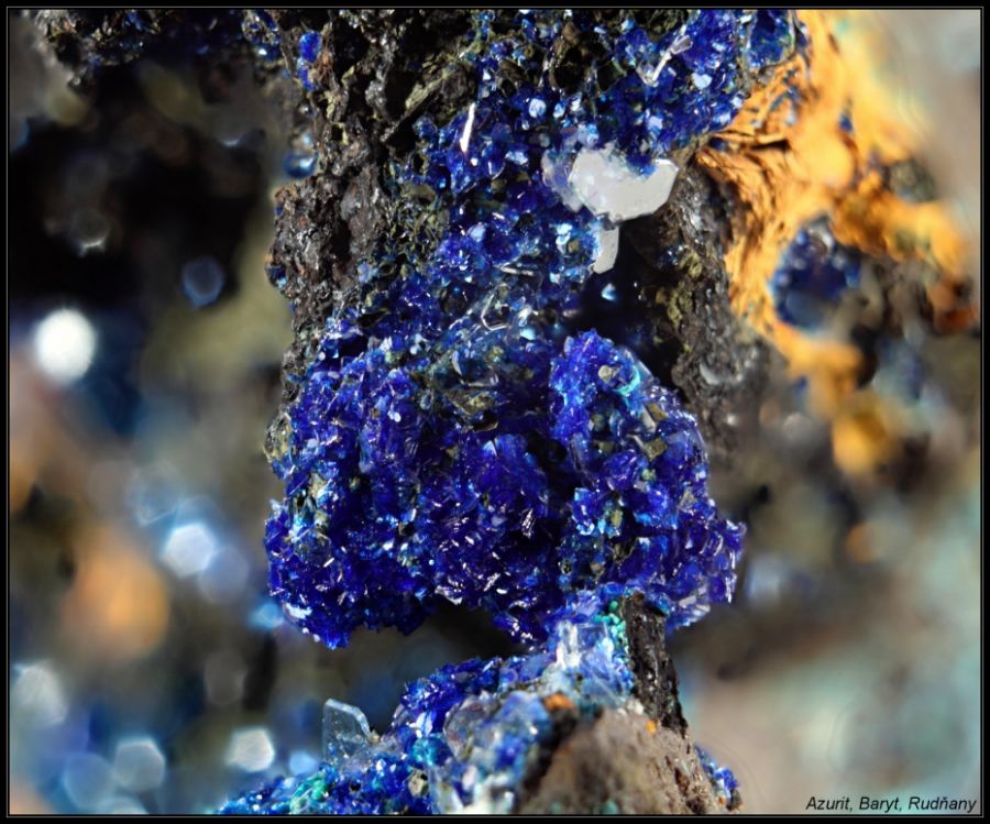 Azurit, Baryt