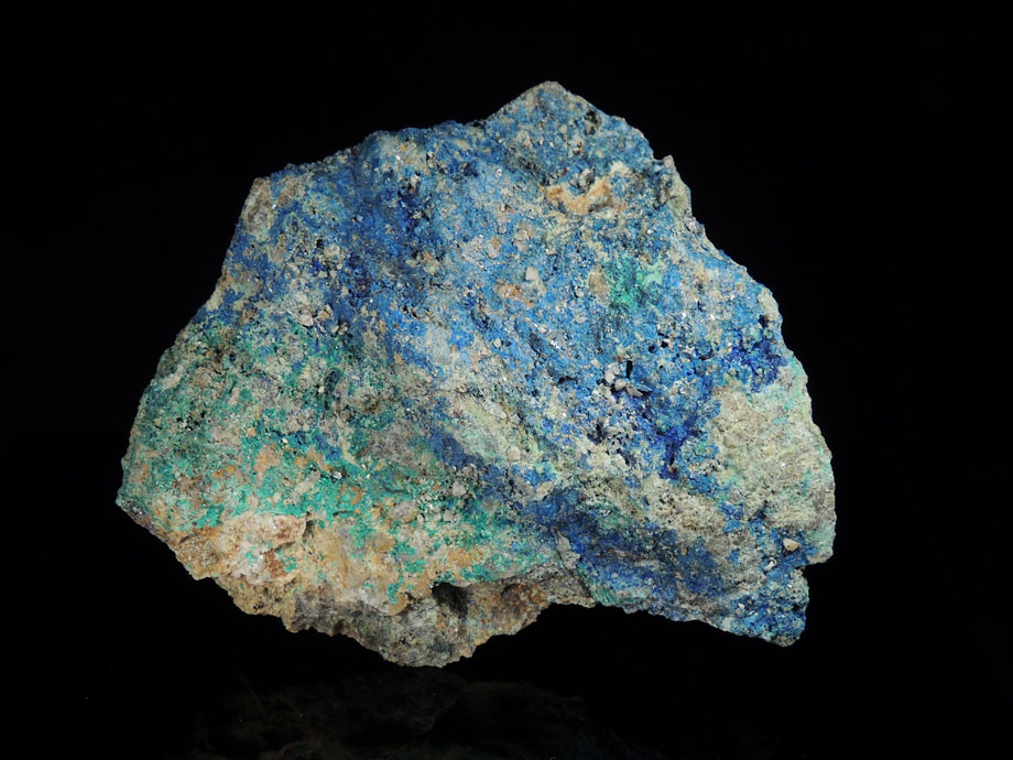 Linarit, Azurit, Brochantit