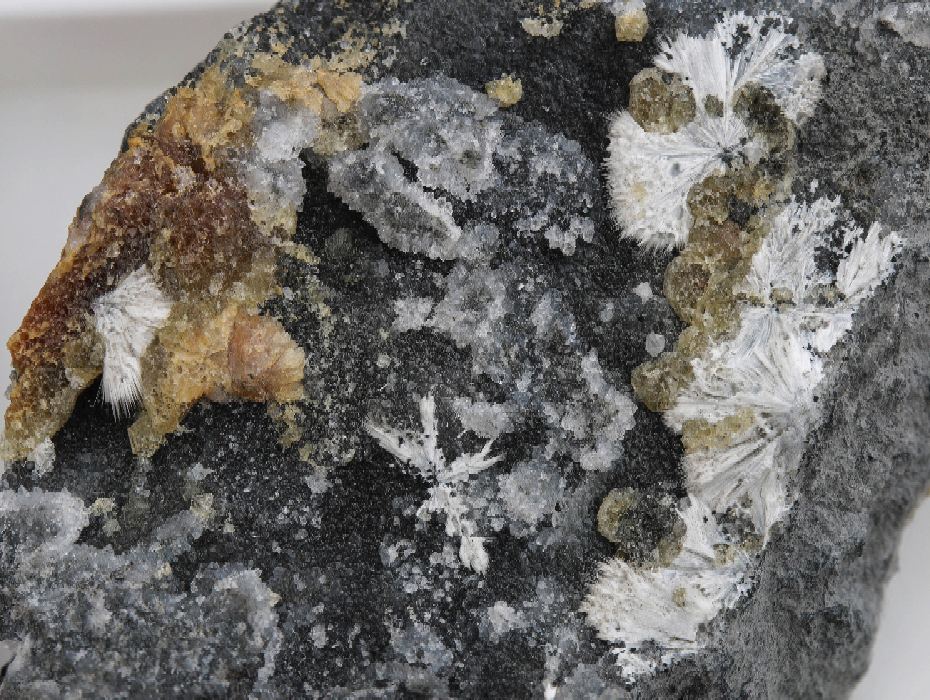 Dawsonit, Kalcit, Dolomit