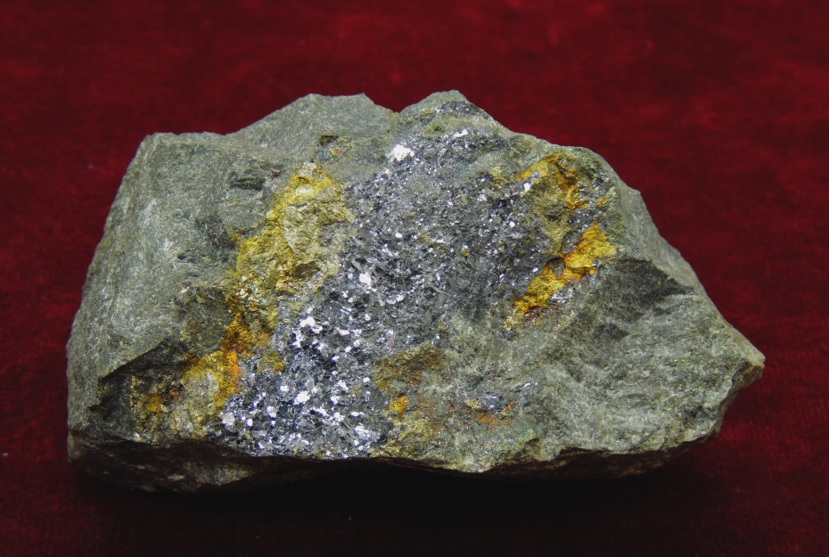 Galenit, Chalkopyrit