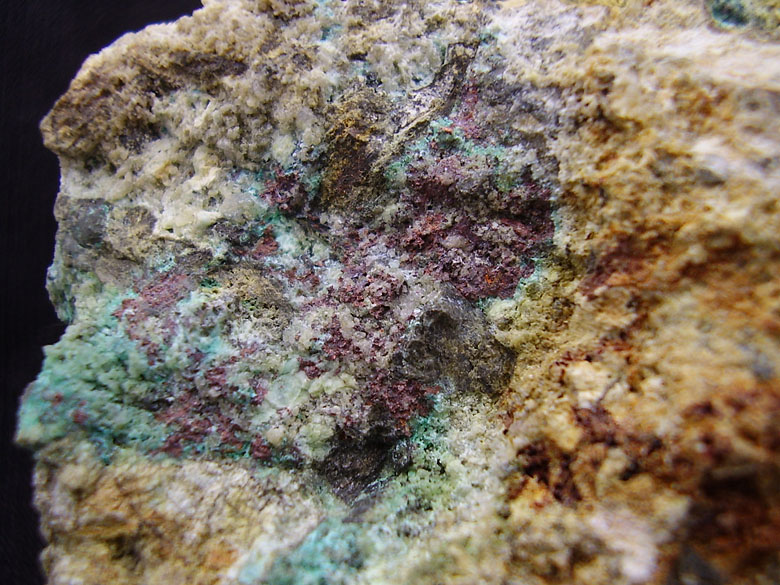 Měď, Kuprit, Malachit