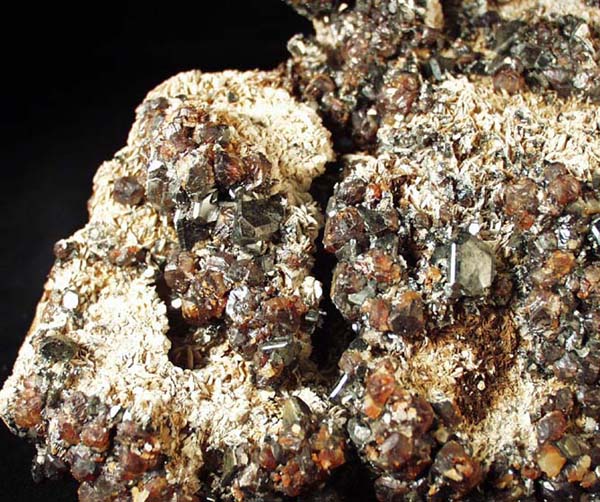 Freibergit, Sfalerit