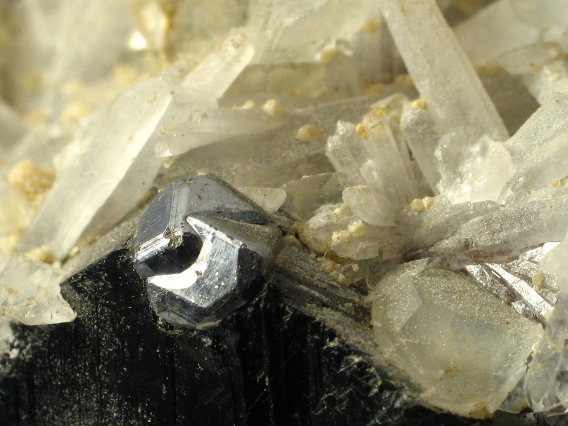 Galenit, Sfalerit, Křemen