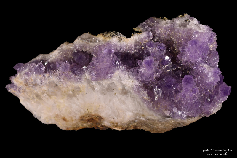 Křemen (var. Ametyst)