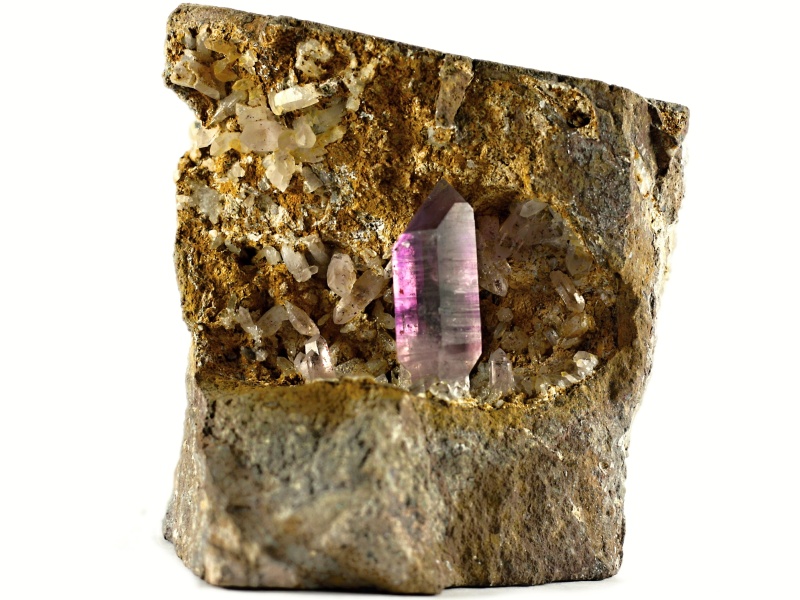 Křemen (var. Ametyst)