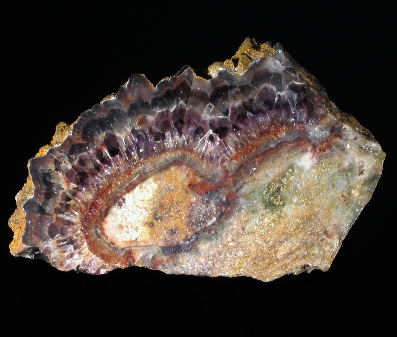 Křemen (var. Ametyst)