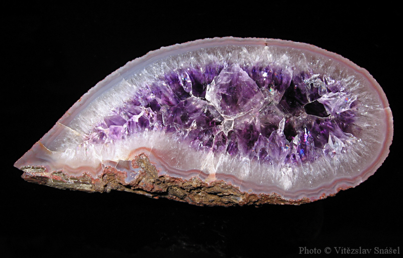 Křemen (var. Ametyst)