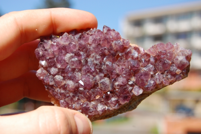 Křemen (var. Ametyst)