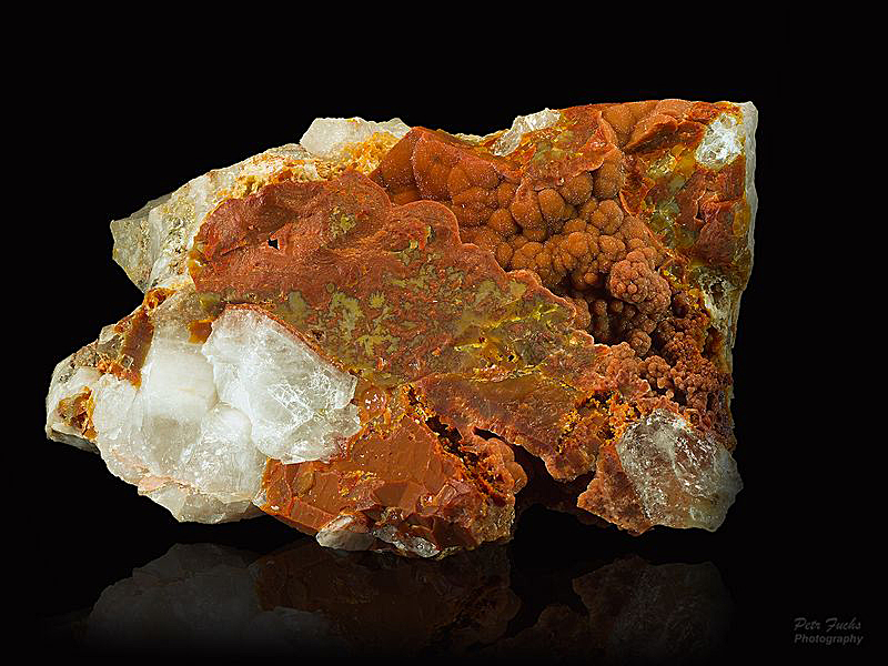 Křemen (var. Karneol)