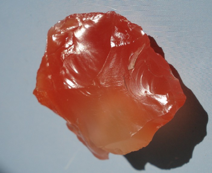 Křemen (var. Karneol)