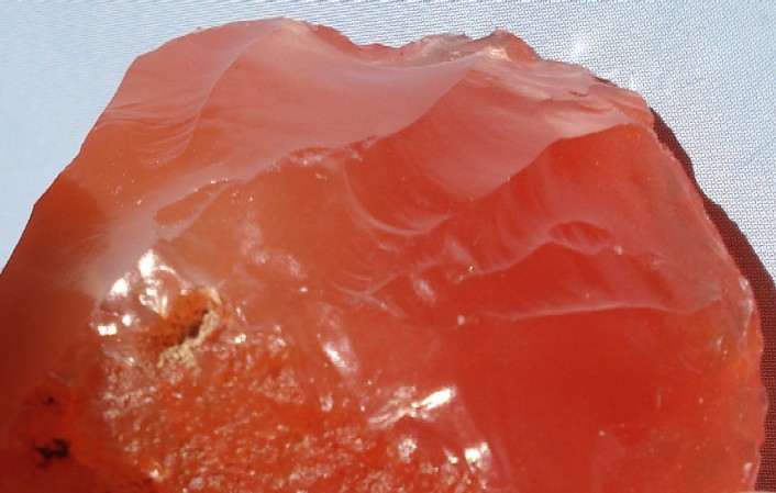 Křemen (var. Karneol)