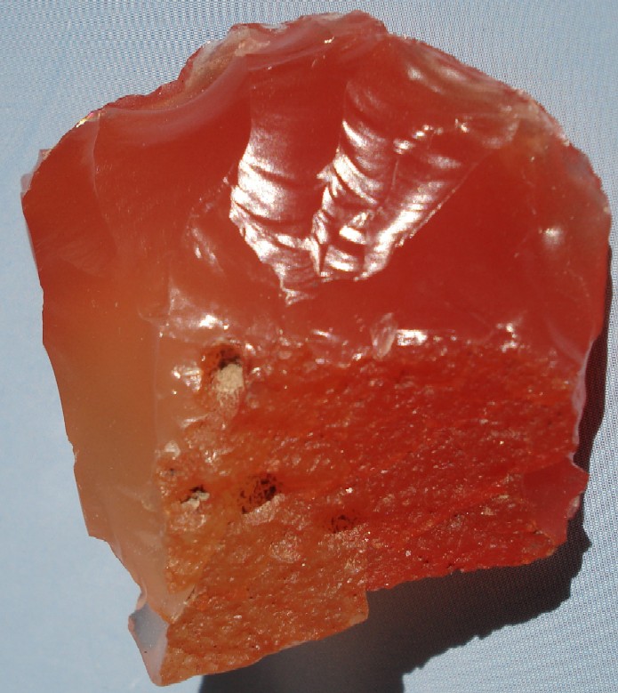 Křemen (var. Karneol)