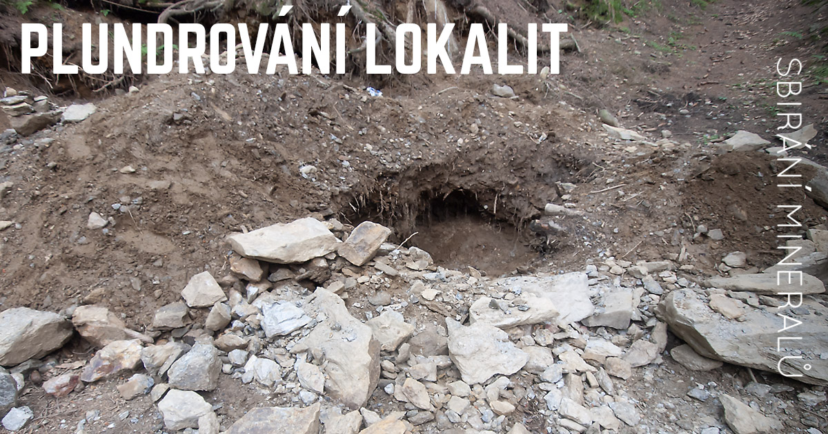 Proč nezabráníme plundrování tajením lokalit?
