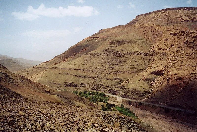 Mineralogická lokalita Amerzgane, Morocco