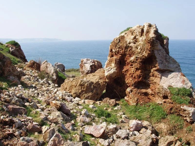 Mineralogická lokalita Berbes, Asturias, Spain