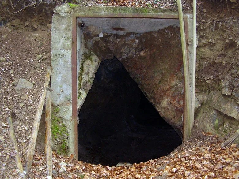 Mineralogická lokalita Borovec, štola Na Bukovské, Czech Republic