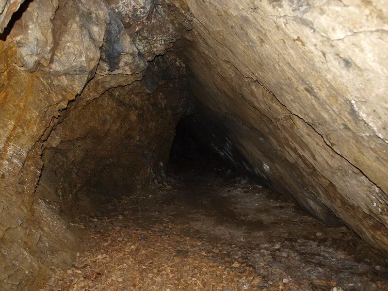 Mineralogická lokalita Borovec, štola Na Bukovské, Czech Republic