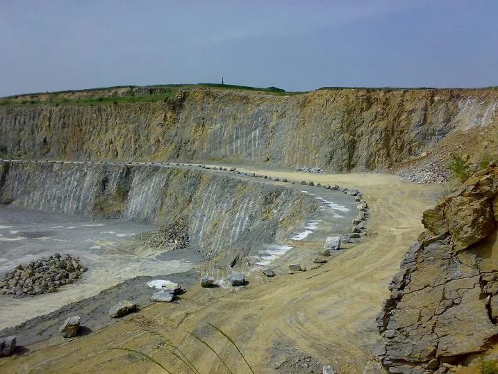 Mineralogická lokalita Černotín u Hranic na Moravě, Czech Republic