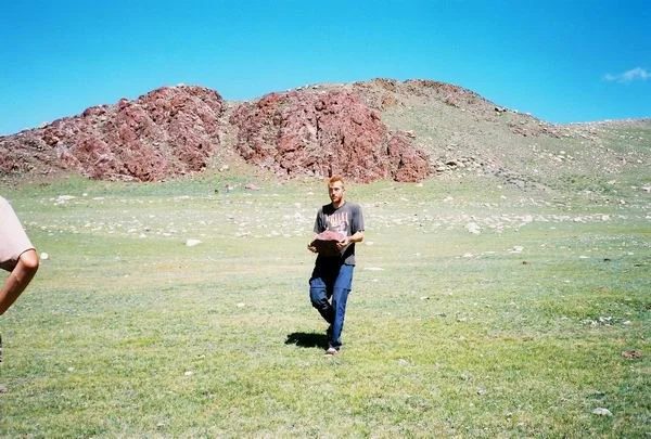 Mineralogická lokalita Chentei Jaspis Mt., Mongolia