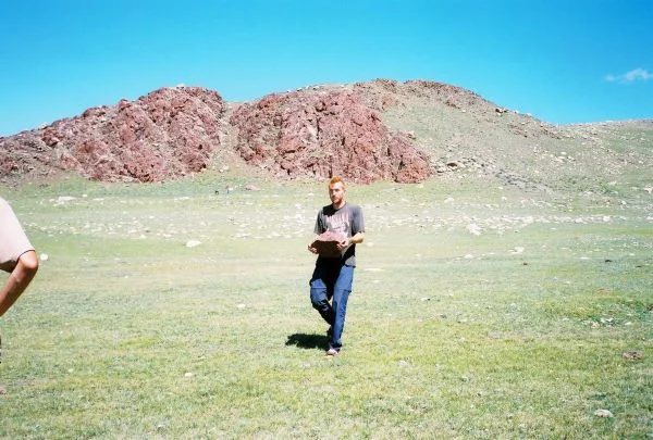 Mineralogická lokalita Chentei Jaspis Mt., Mongolia