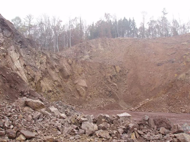 Mineralogická lokalita Doubravice u Jičína, Czech Republic