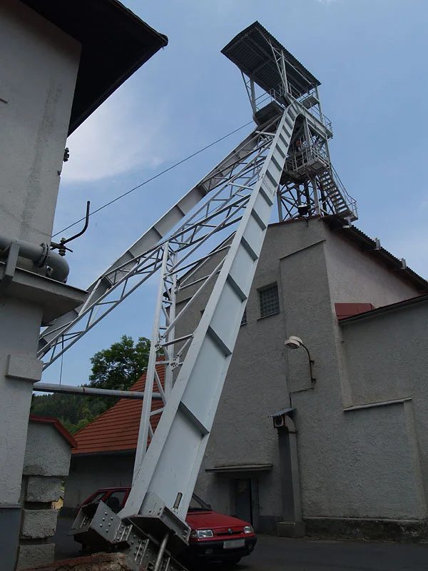 Mineralogická lokalita Jáchymov, jáma Svornost, Czech Republic