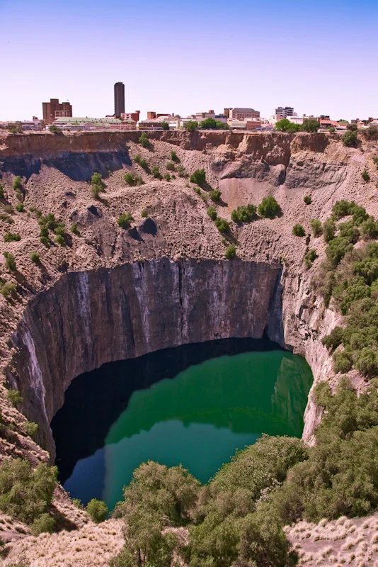 Mineralogická lokalita Kimberly, Big Hole, South Africa