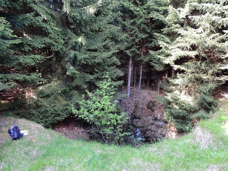 Mineralogická lokalita Kovářská, vrch Milíře, Czech Republic