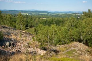 Krásno, Vysoký kámen, greisen