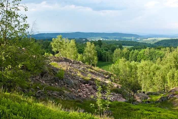 Mineralogická lokalita Krásno, Vysoký kámen, Czech Republic