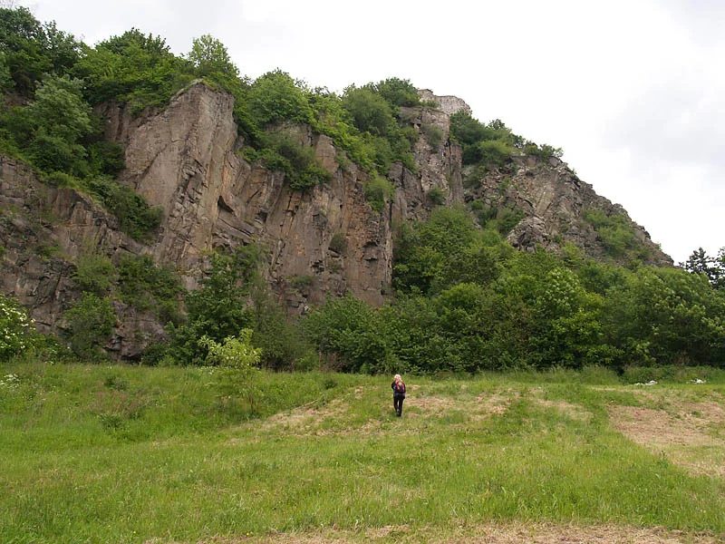 Mineralogická lokalita Kunětická Hora, Czech Republic