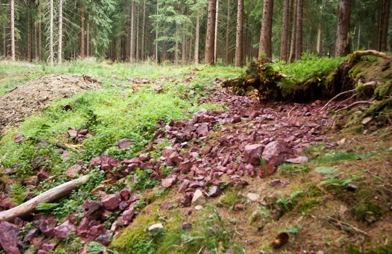 Mineralogická lokalita Luhy, Krušné hory, Czech Republic