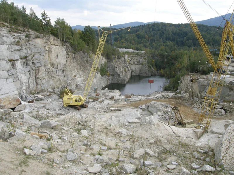 Mineralogická lokalita Nový Lom, Czech Republic