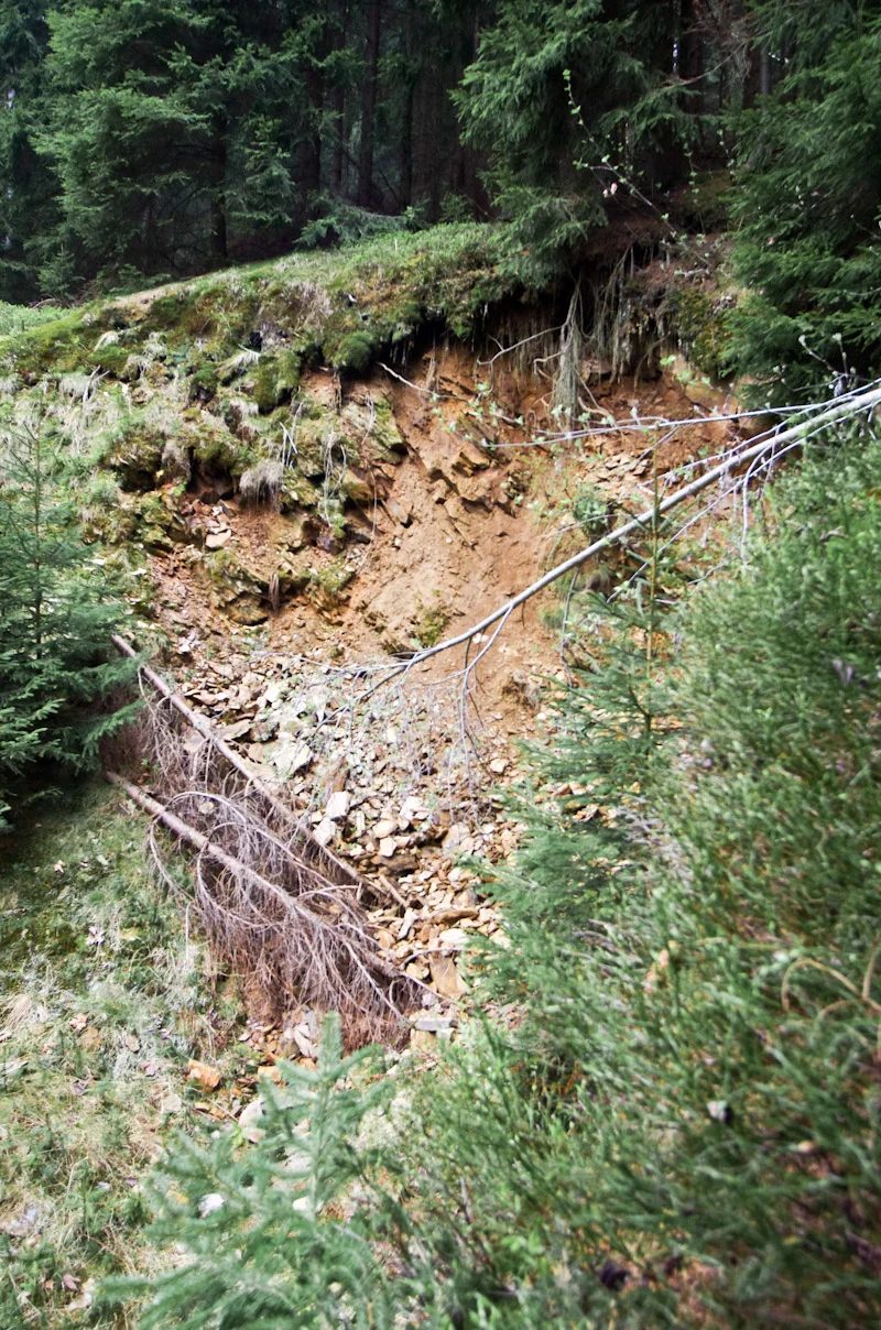 Mineralogická lokalita Oloví, štola Josephi, Czech Republic