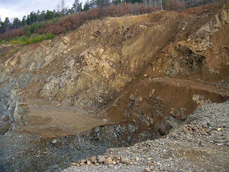 Mineralogická lokalita Omice, Czech Republic