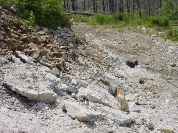 Mineralogická lokalita Orešnaja 1, Russia