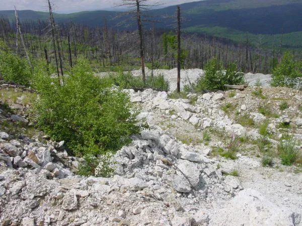 Mineralogická lokalita Orešnaja 1, Russia