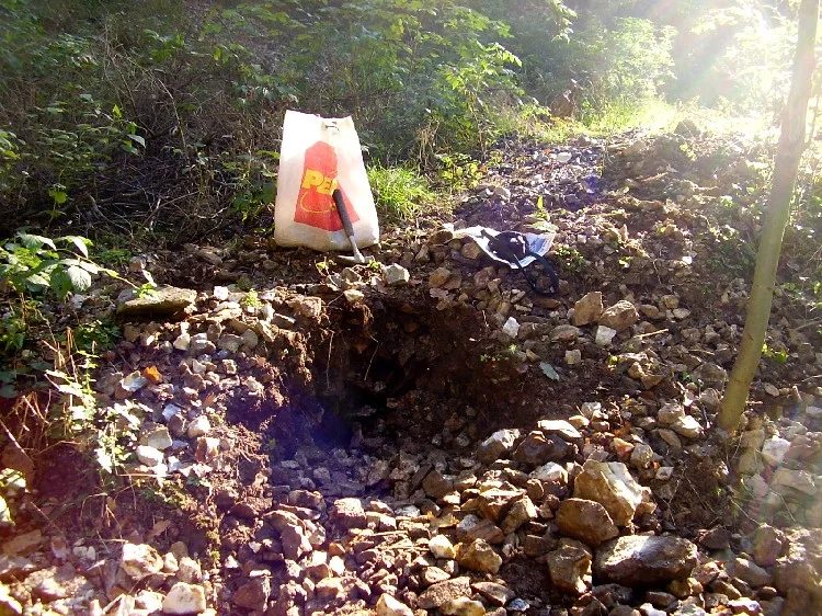 Mineralogická lokalita Poličany, štola A. Paduánskeho, Czech Republic
