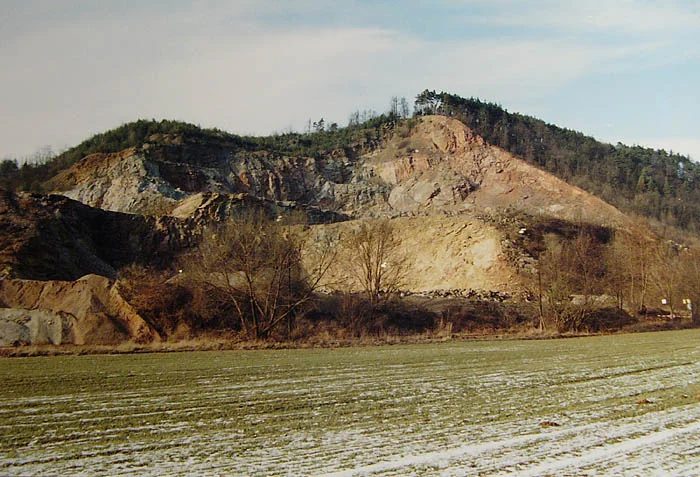 Mineralogická lokalita Předklášteří, Dřínová, Czech Republic