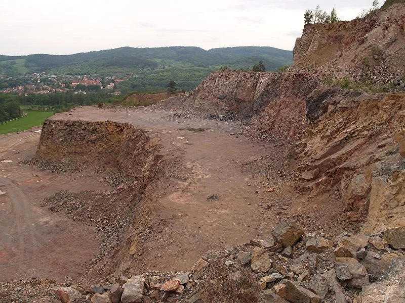 Mineralogická lokalita Předklášteří, Dřínová, Czech Republic