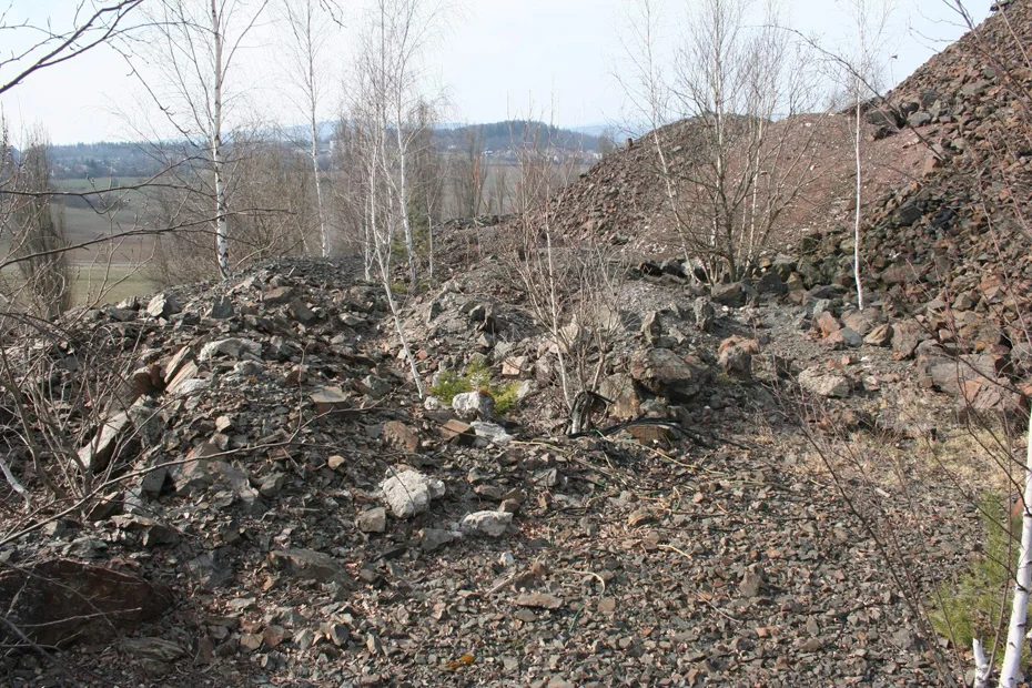 Mineralogická lokalita Příbram, odval šachty č.9, Czech Republic